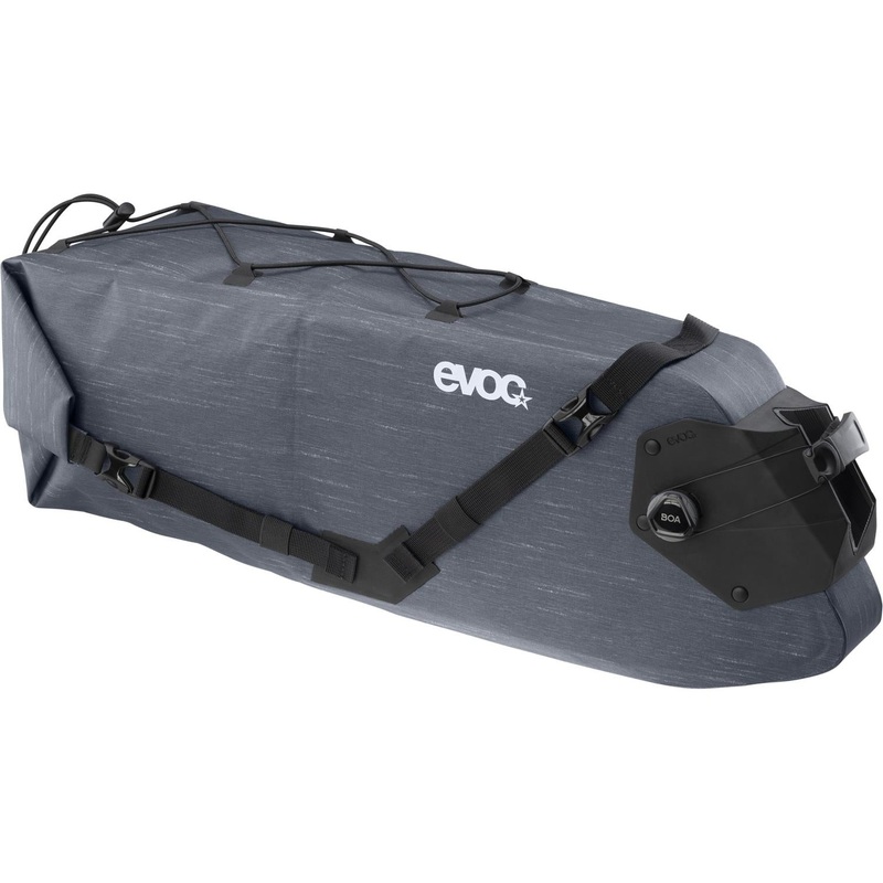 Evoc Seat Pack Boa WP 12L|Carbon Grey|Steel|12L