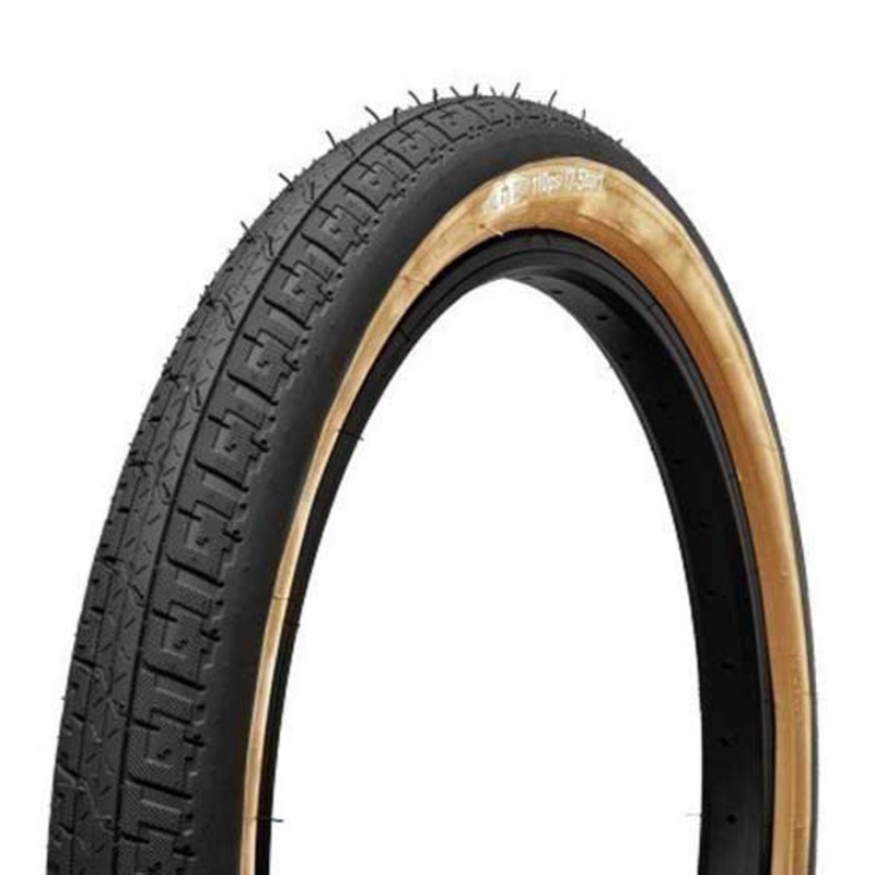GT Bike BMX LP-V (LP-5) 20 x 2.2 Rigid Urban Tyre Tan Wall Amber 406 – 55