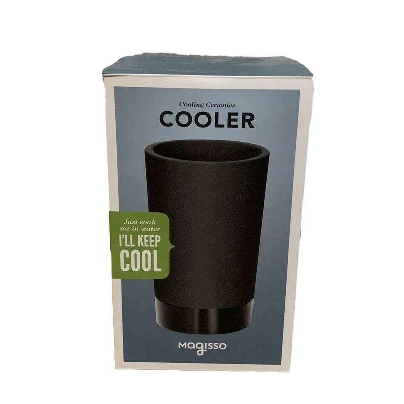 MAGISSO WINE COOLER AWARD WINNING SELF COOLING CERAMIC BY SIMON STEVENS 50% OFF