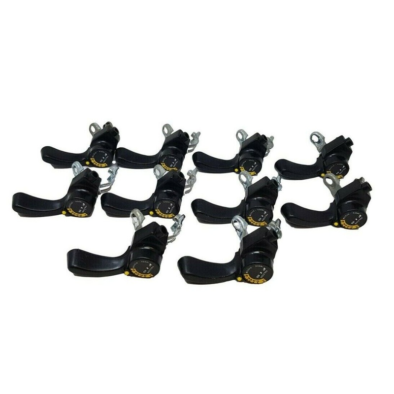 WHOLESALE JOB LOT 10x INDEX 6 SPEED RIGHTHAND GEAR SHIFTER LEVERS DERAILLEUR