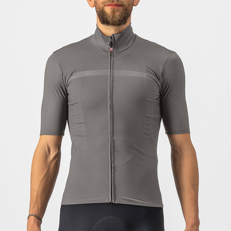 Maglia Castelli Pro Thermal Mid – Grigio chiaro