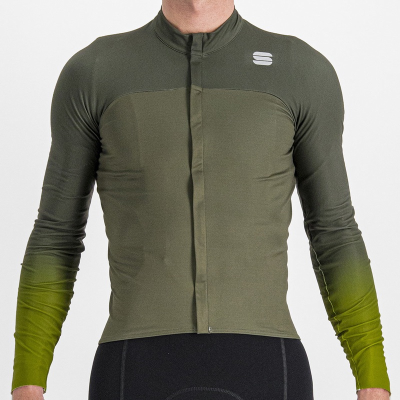 Maglia maniche lunghe Sportful Bodyfit Pro – Verde scuro