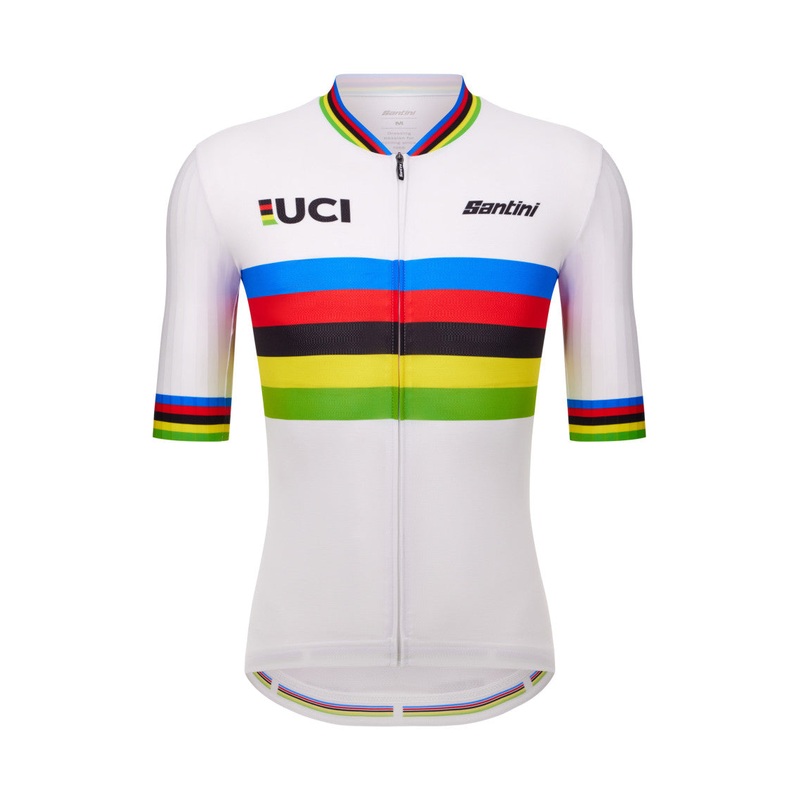 Santini UCI World Champion Unisex Cycling Jersey (Print)