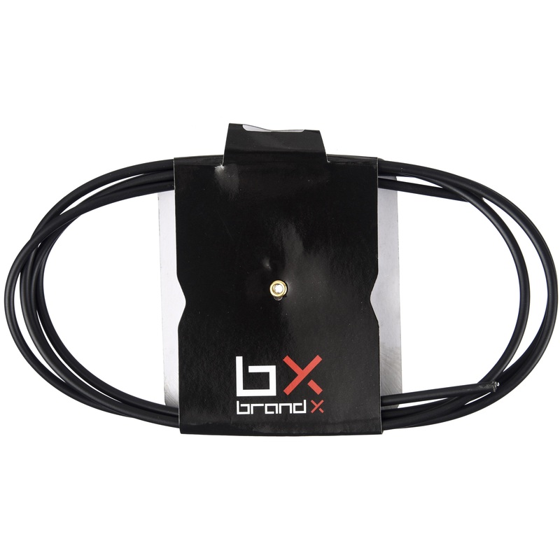 2m Brand X Black Outer Gear Cable and 10 Ferrules  Choose QTY: