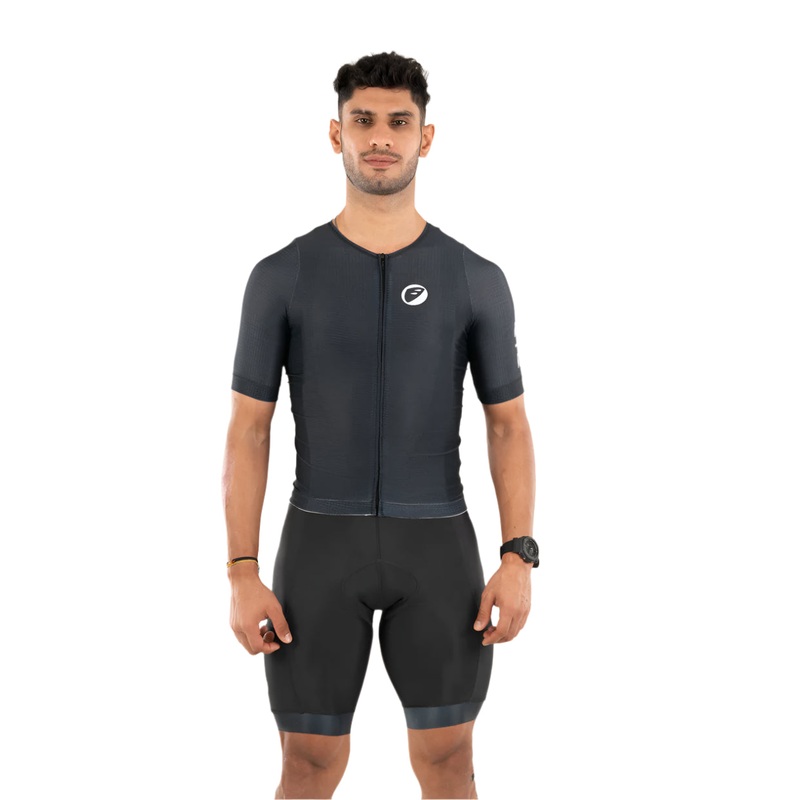 Apace Unisex Cycling Jersey (Stealth)