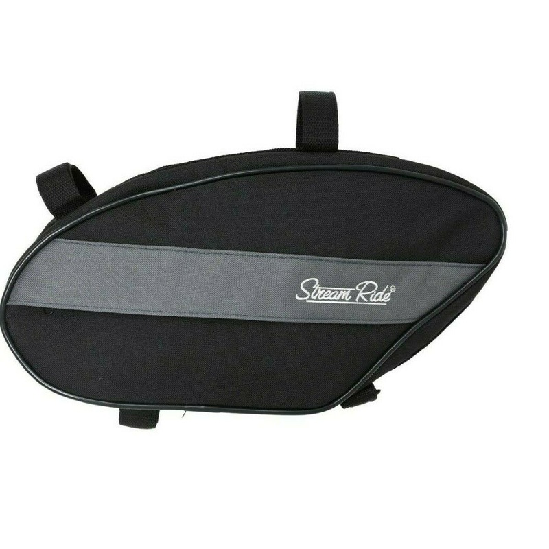 Electra Stream Ride Men’s Frame Cruiser Dragster Bag – Black – Grey