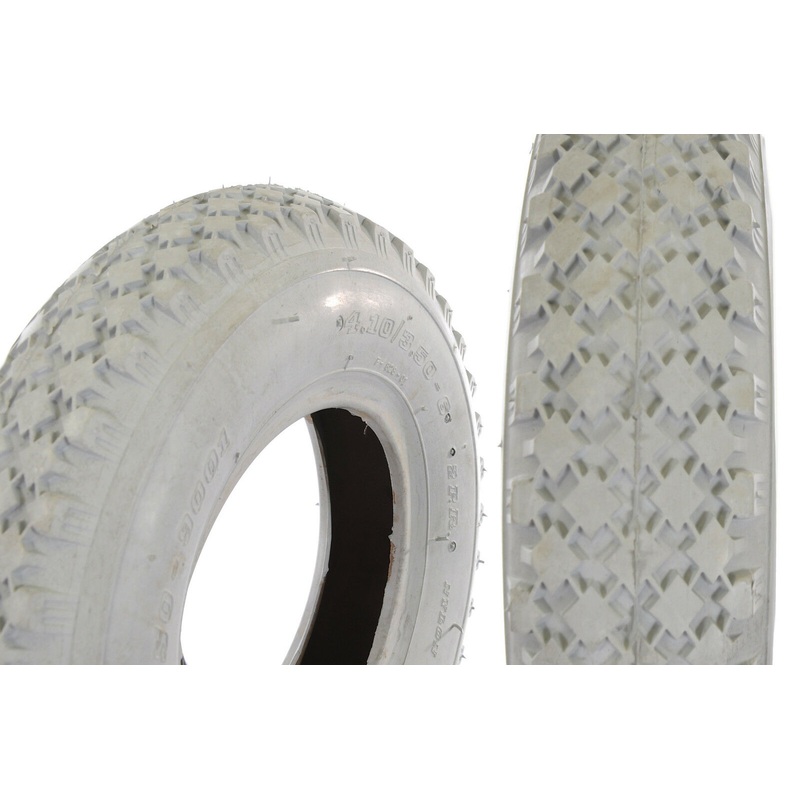 4.10-3.50-6 GREY TYRE SUIT TRAILERS,ELECTRIC WHEELCHAIRS, MOBILITY SCOOTERS T904