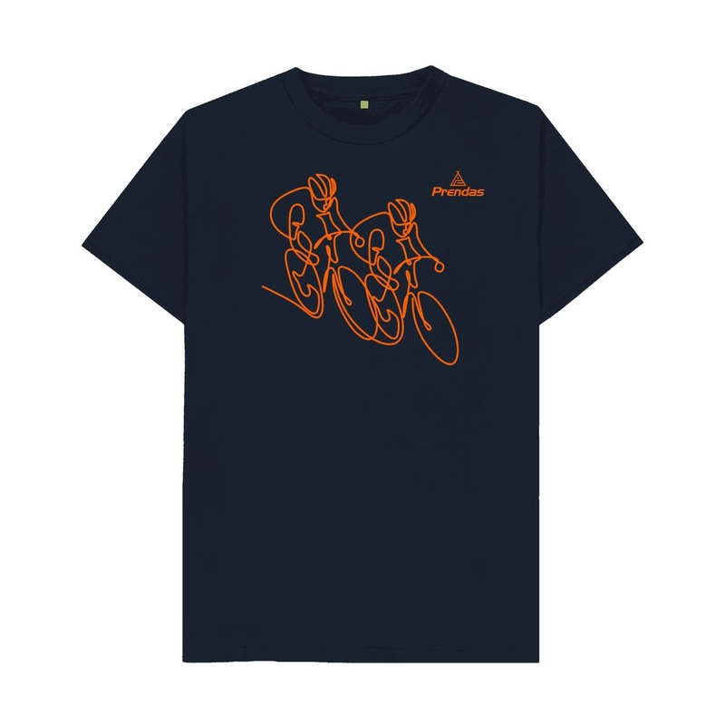 Ciclistas T-Shirt|Red Wine|Denim Blue|Navy Blue|XS|S|M|L|XL|XXL