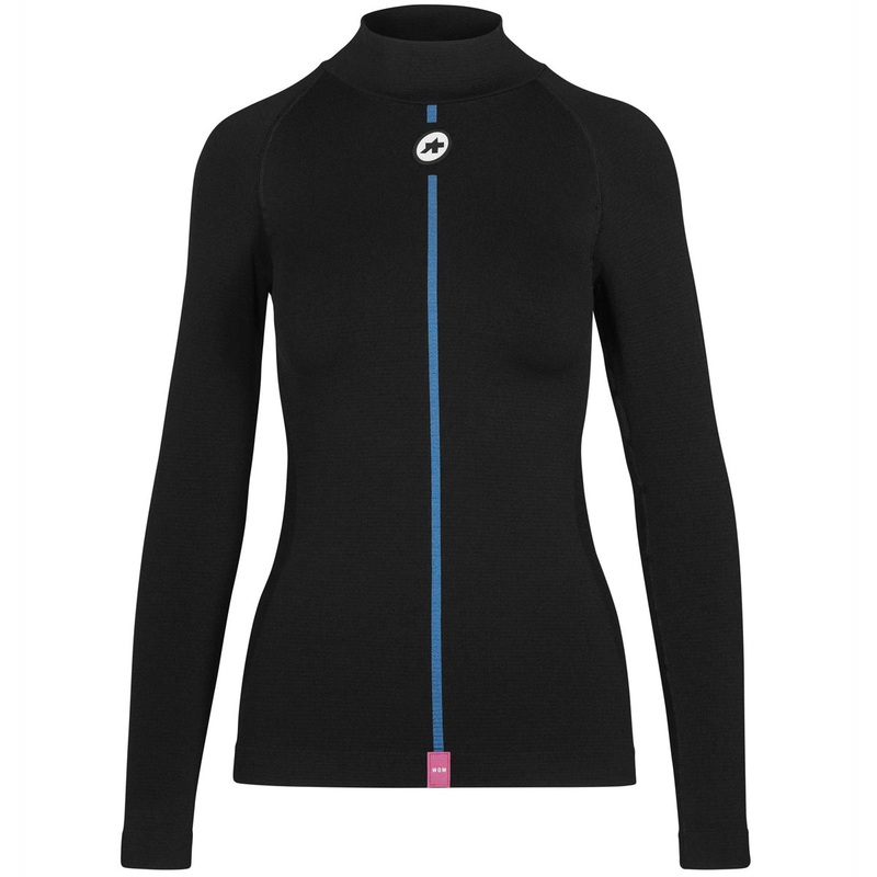 Maglia intima donna maniche lunghe Assos Assosoires Winter LS Skin – Nero