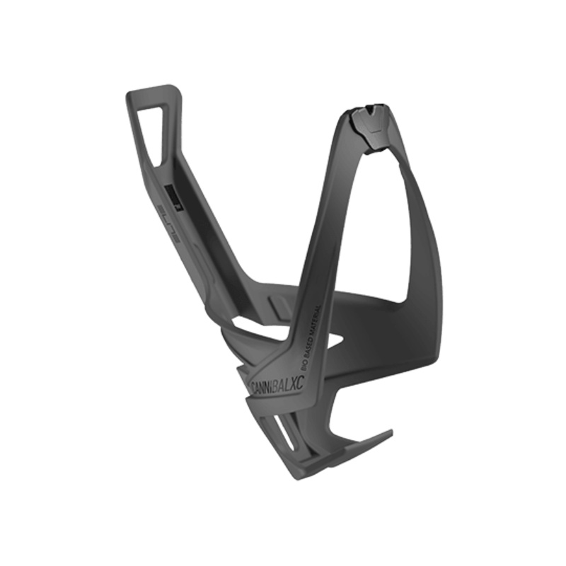Elite Cannibal XC Bottle Cage (Black Skin Soft Touch)