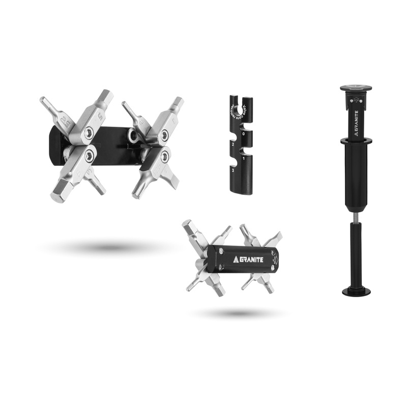 Granite STASH Multi-Tool|Black|Orange|42mm|30mm