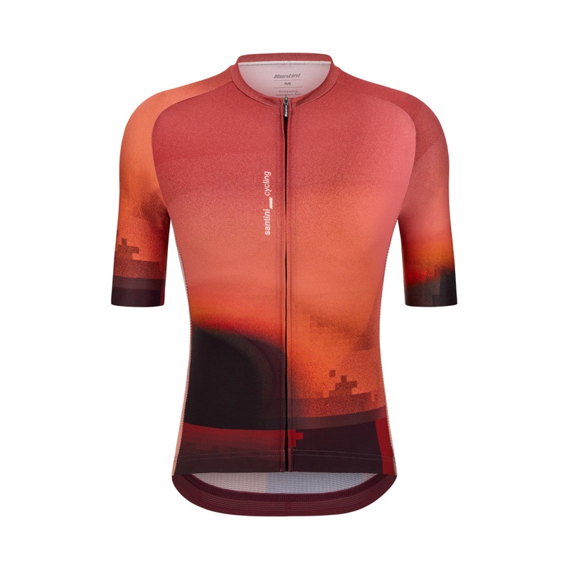Santini Luce Unisex Cycling Jersey (Vineyard)
