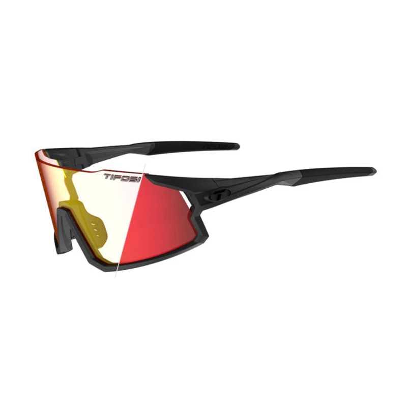Tifosi Stash Sport Sunglasses (Clarion Red Fototec/Matte Gunmetal)