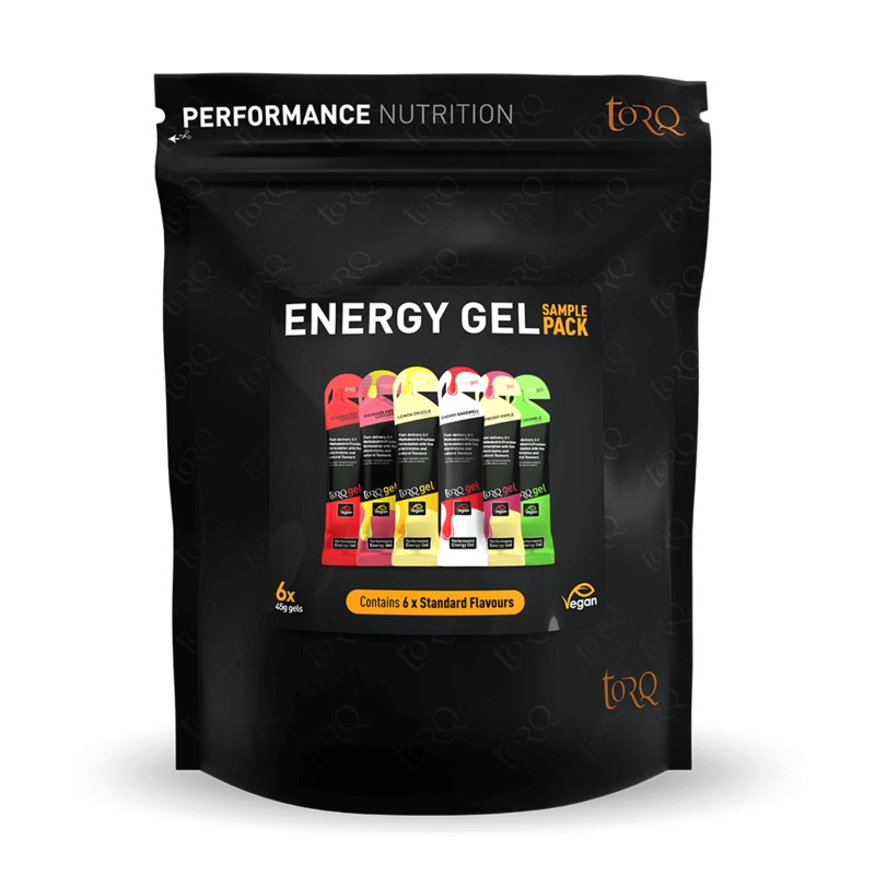 TORQ Gel Taster pack – 6 Flavours
