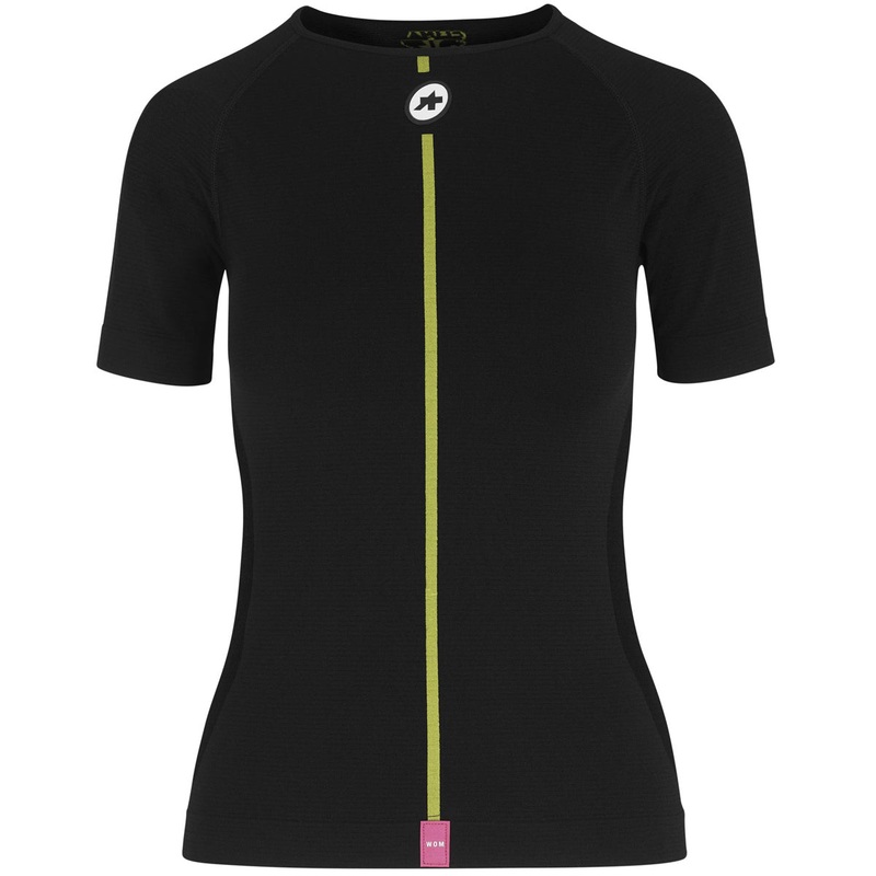 Maglia intima donna Assos Assosoires Spring Fall SS Skin – Nero