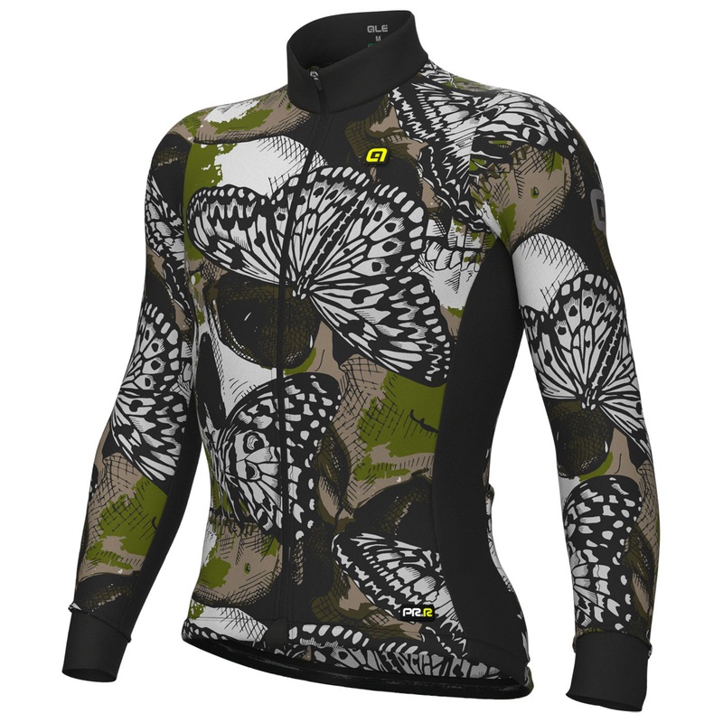 Maglia maniche lunghe Ale PRR Falena – Verde
