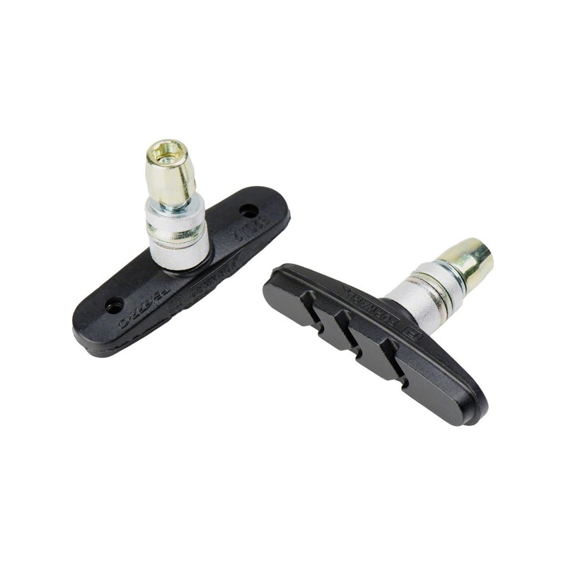 Tektro 836.12 Brake Pads for Linear Pull Brakes (63mm, Threaded Posts, Pair)