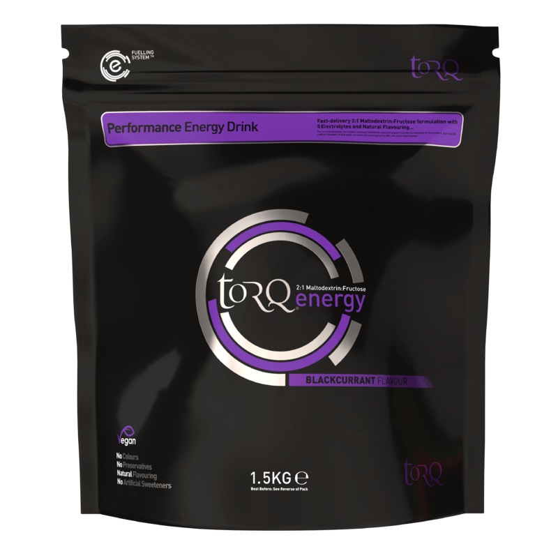 TORQ Energy Drink|Blackcurrant|Lime & Lemon|Orange|Pink Grapefruit|Vanilla Pod|Organic|1.5KG|500G