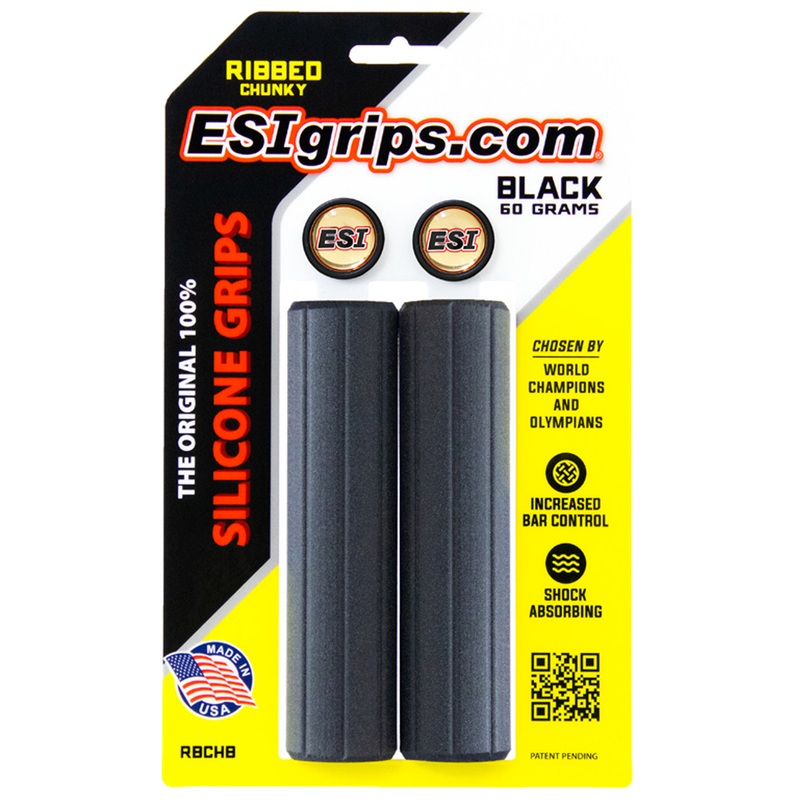 Manopole Esigrips Ribbed Chunky – Nero