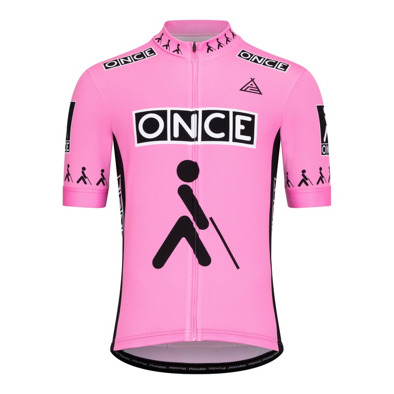 ONCE Pink Retro Team Jersey|XS|S|M|L|XL|XXL|3XL|4XL|5XL|6XL|7XL|8XL