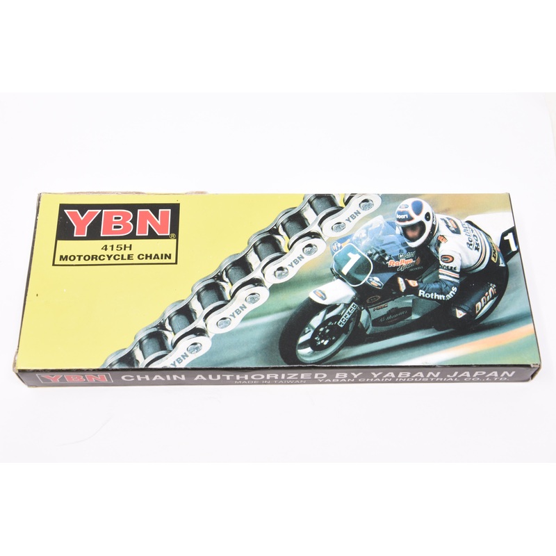 YBN SCOOTER MOPED MOTORCYCLE CHAIN 415H x  96L (48)  x 3-16 GREAT QUALITY FROM YBN