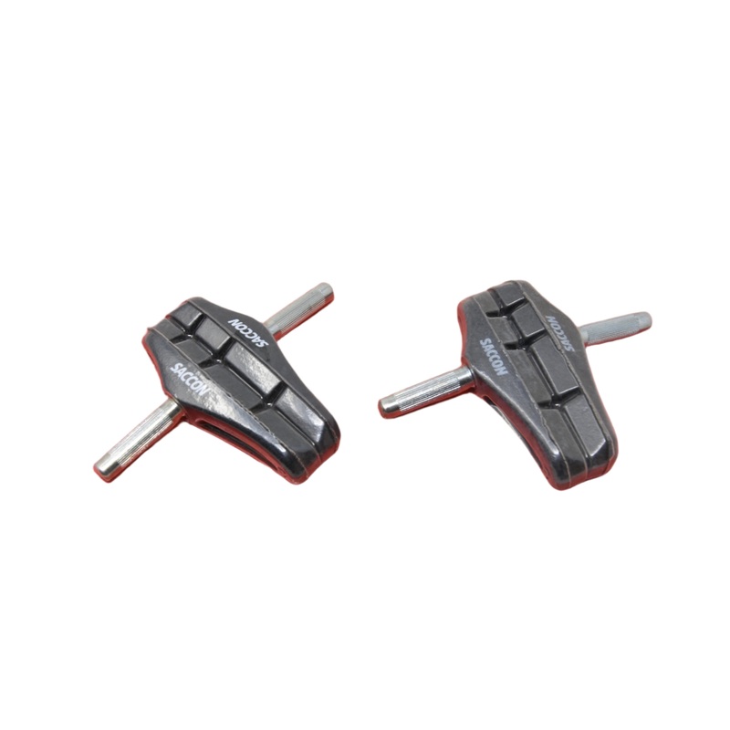 2 Pairs Of Saccon Cantilever Brake Blocks Post Type 70mm Brake Shoes For Canti Brakes