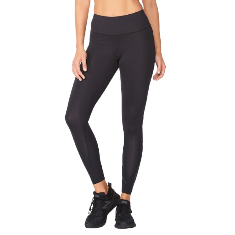 2XU WA5367B Mid-Rise Women’s Compression Tights (Black/Nero)