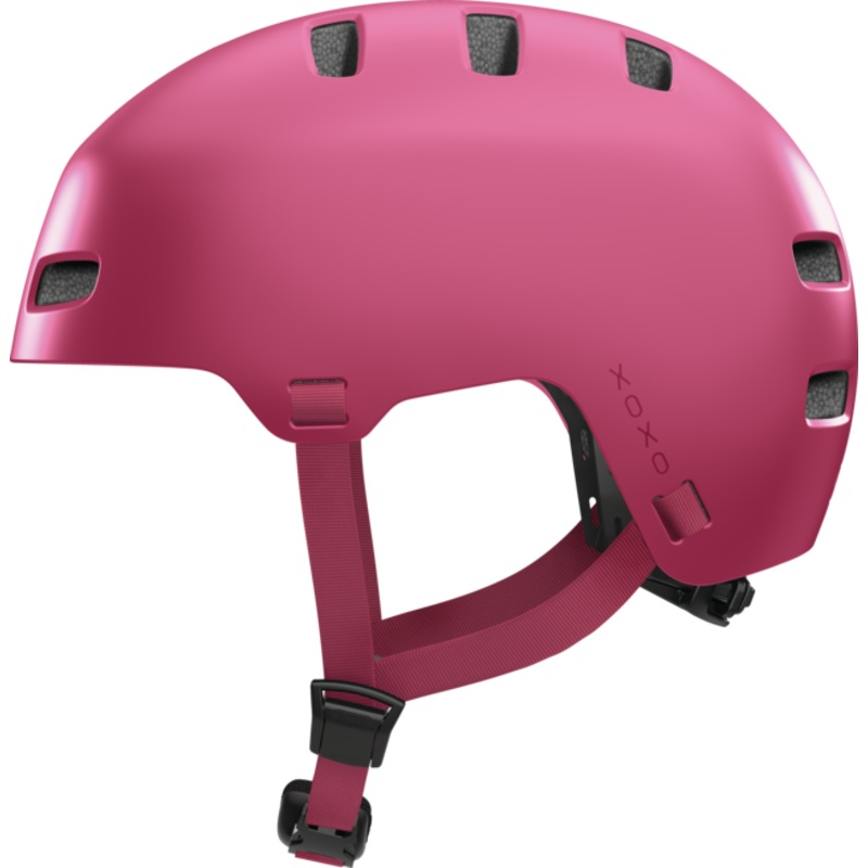 Abus XOXO Road Cycling Helmet (Mono Red)