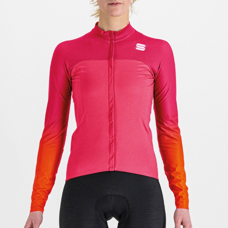 Maglia donna maniche lunghe Sportful Bodyfit Pro Thermal – Rosa