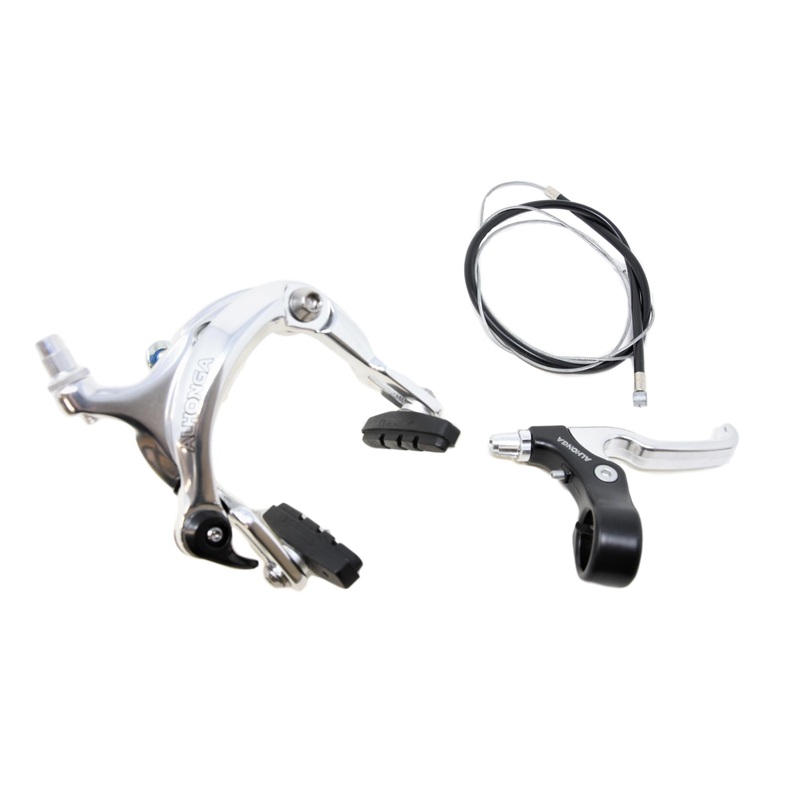 Quick Release Front Caliper Brake Set For Fixie Or Road Racing-courier Bike Etc