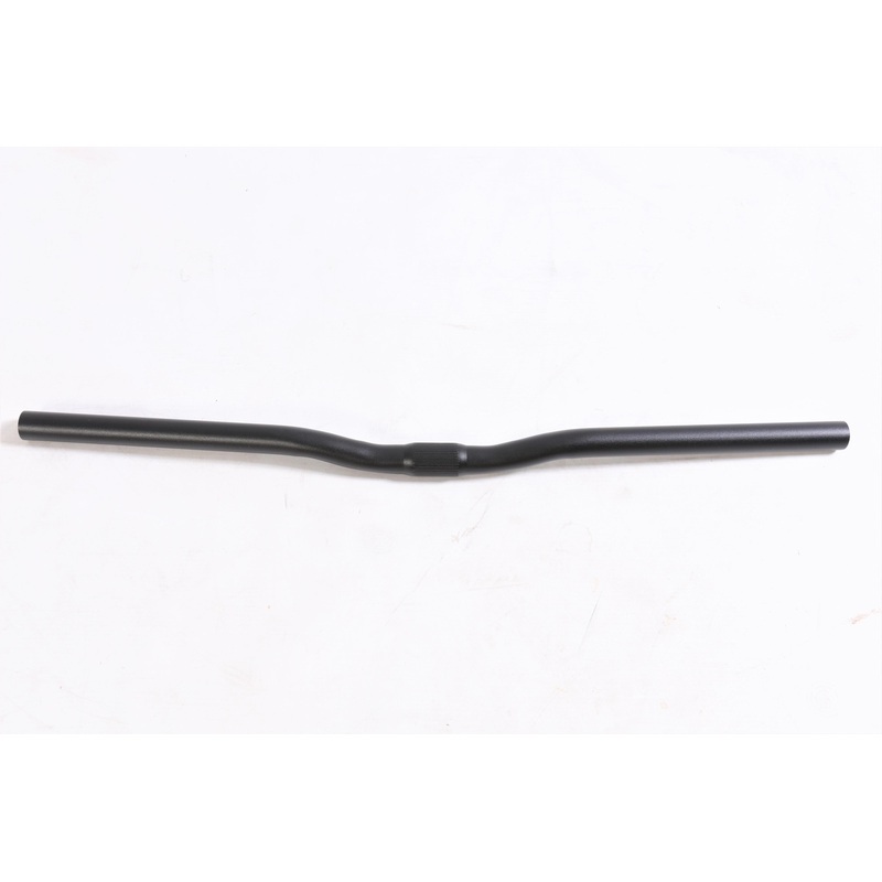 SLIGHT RISE HANDLEBARS FOR MTB ANY CYCLE 620mm 6 DEGREE RISE 25.4mm CENTRE BLACK