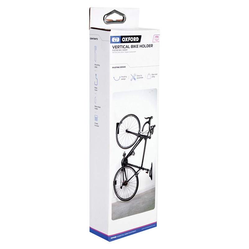 Vertical bike holder