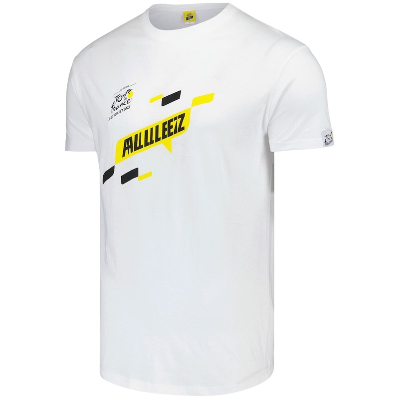 T-Shirt Tour de France Route 2025 – Bianco
