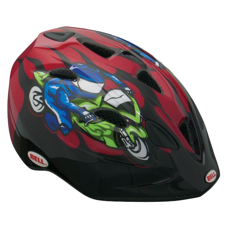 Bell Tater Kids – Childrens Helmet – Red Moto GP  Size: XS (46  50cm)