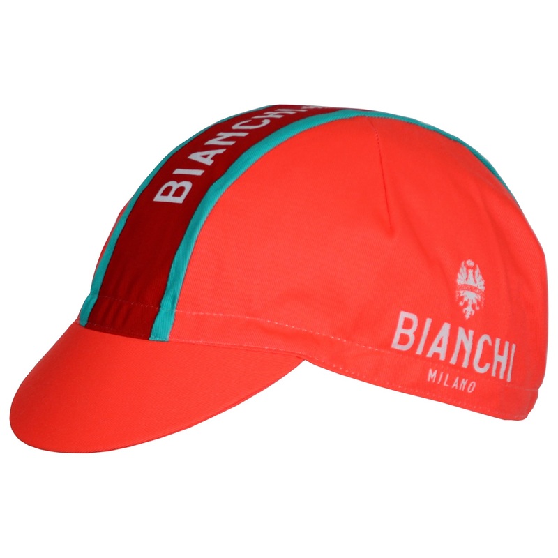 Bianchi Cycling Cap – Neon Orange