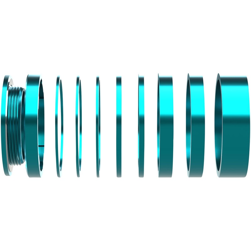 Wheels Manufacturing SOLO-HG Single Speed Conversion Kit – For HG Style Hubs Teal