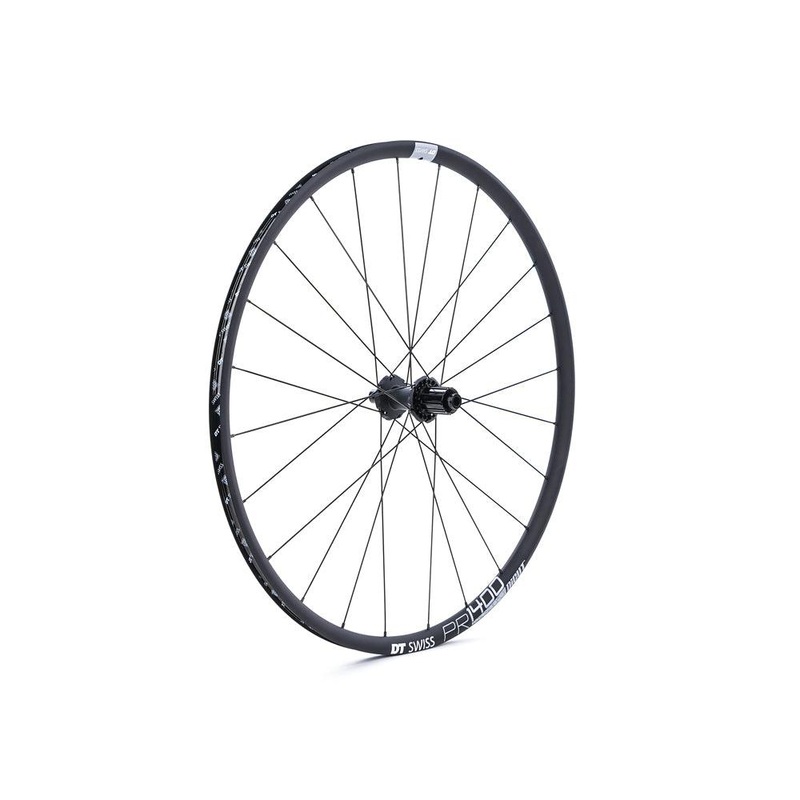DT Swiss PR 1400 Dicut Aluminium Tubeless Disc Brake Wheel –  Shimano/Sram (Black)