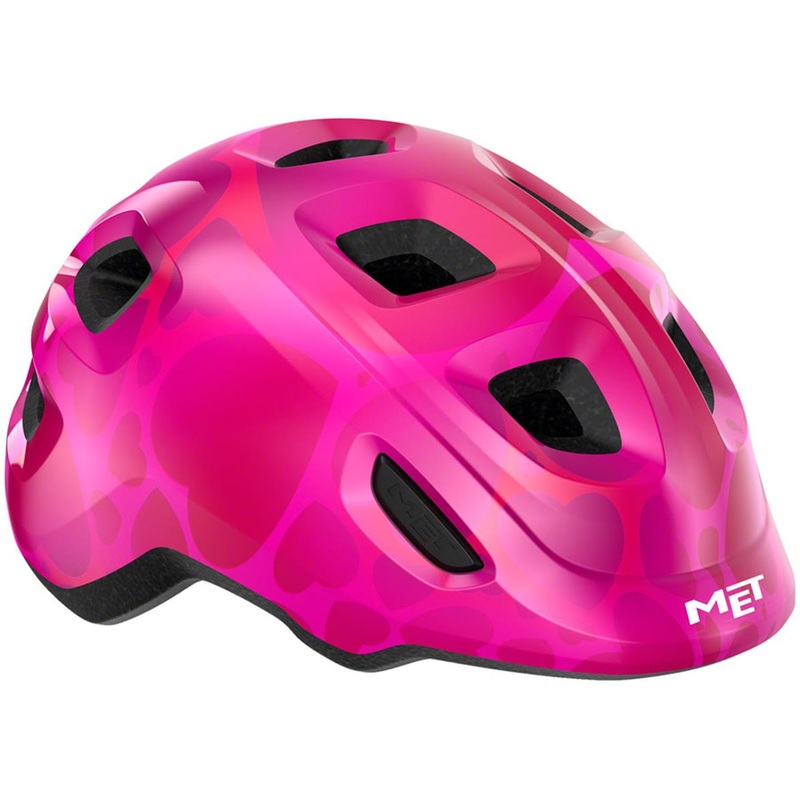 Met Hooray MIPS Kids Helmet (Pink Hearts) (Youth S)