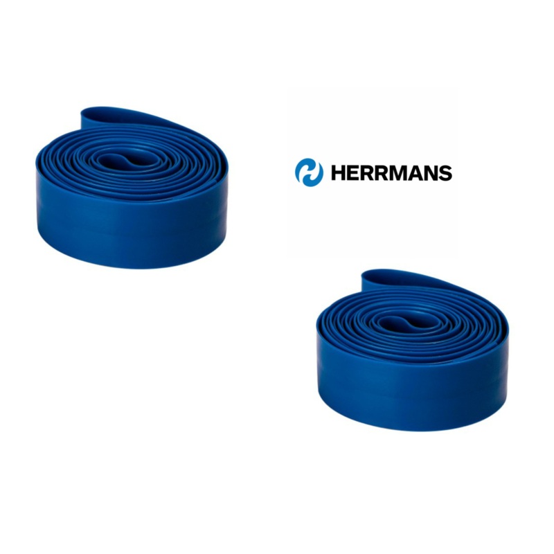 Pair Of Herrmans HPM PVC 24 (18 x 507) High Pressure Bicycle Cycle Rim Tape