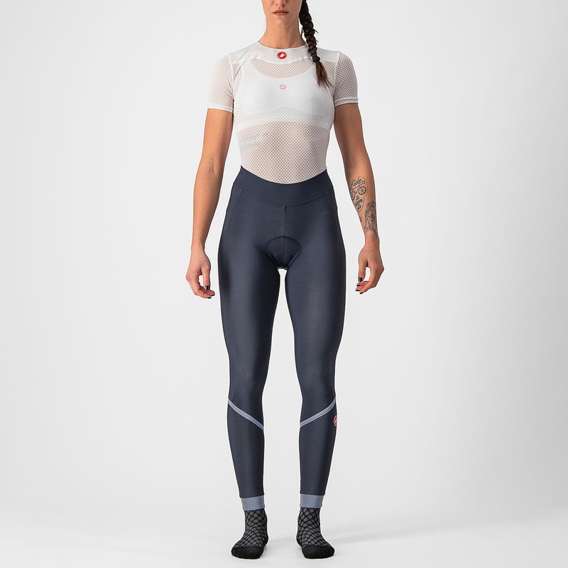 Calzamaglia senza bretelle donna Castelli Velocissima DT – Blu