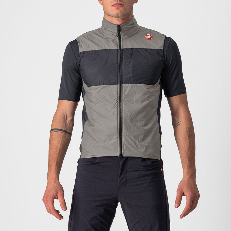 Gilet Castelli Unlimited Puffy – Grigio