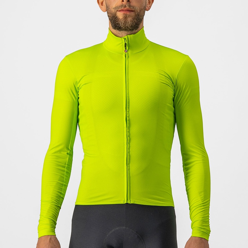 Maglia maniche lunghe Castelli Pro Mid – Verde