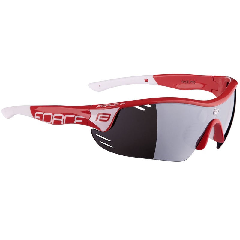 Occhiali Force Race Pro – Bianco rosso
