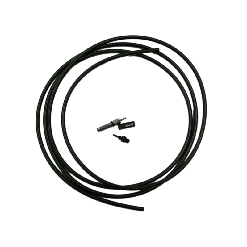 Rockshox Spare – Seatpost Service Hydraulic Hose (2000mm) Kit – Reverb Includes New Hose New Strain Relief, New Barb)