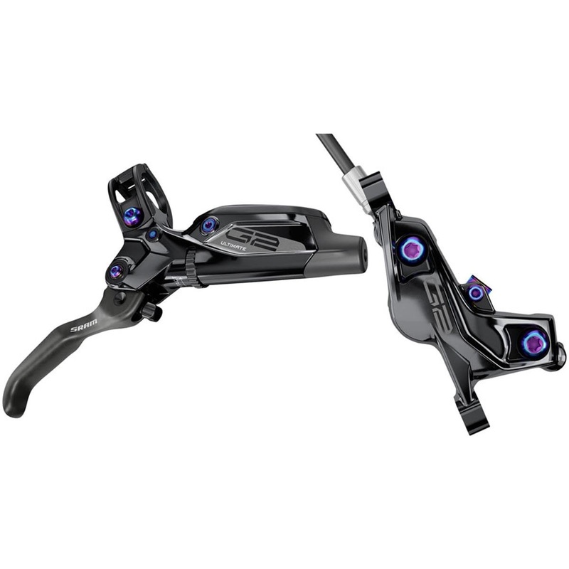 SRAM G2 Ultimate Disc Brake (Black/Rainbow) (Post Mount) (Right) (Caliper Included)