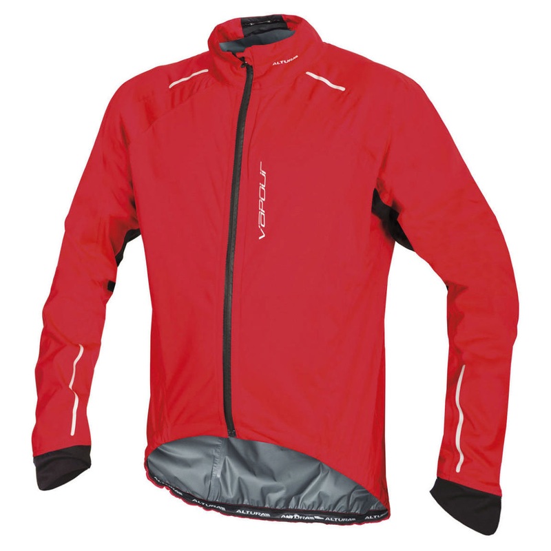 VAPOUR WATERPROOF JACKET: RED/BLACK XXL