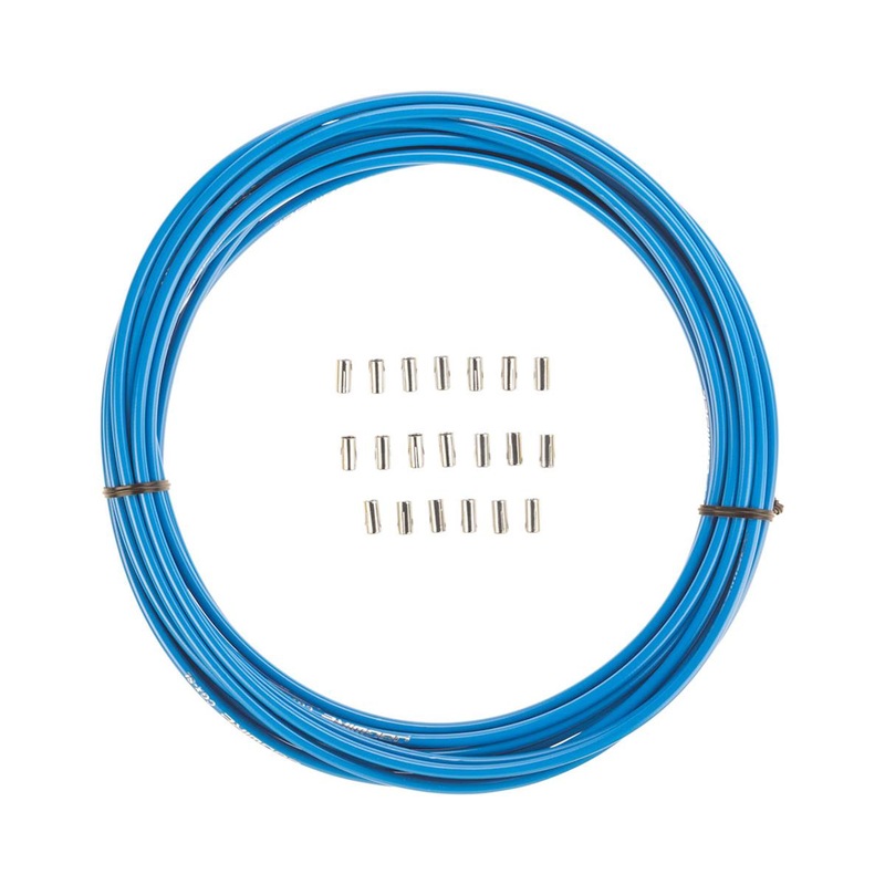 Jagwire Sport Brake Housing (Blue) (5mm) (10 Meters) (w/ Slick-Lube Liner)
