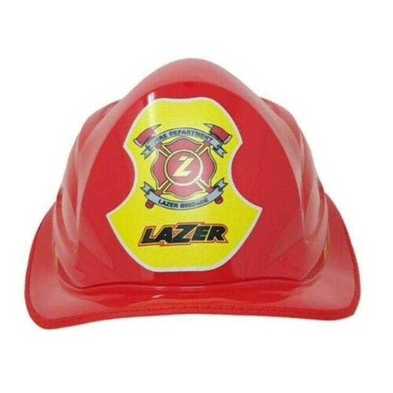 LAZER CRAZY P’NUT FIREMAN REPLACEMENT CLIP ON CHILDRENS BIKE HELMET SHELL TOP