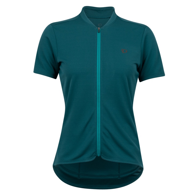 Pearl Izumi Quest Women’s Cycling Jersey (Dark Spruce/Gulf Teal)