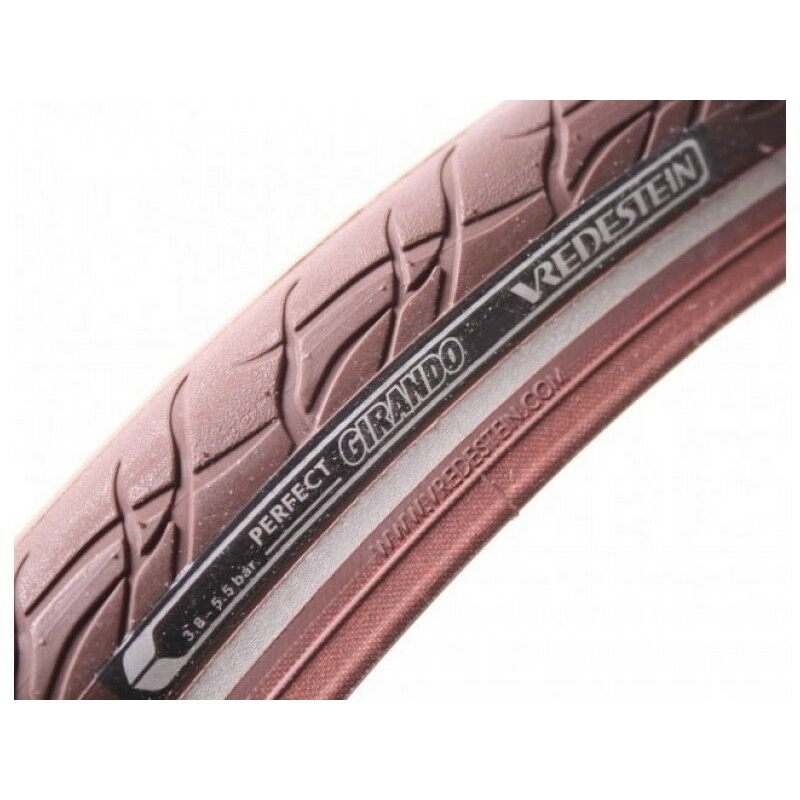 Vredestein Girando Perfect Tyre 700 X 47C, 47 – 622 Brown Dutch Bike Hybrid